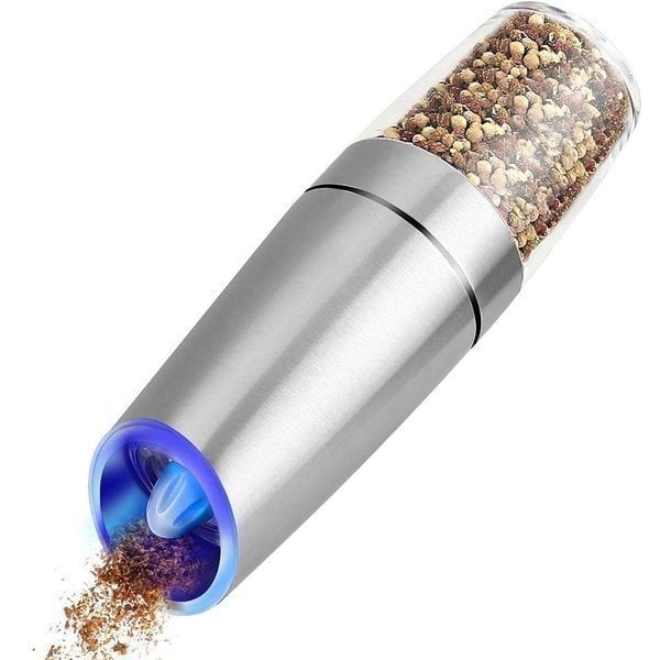 🔥 Automatic Electric Gravity Induction Salt & Pepper Grinder