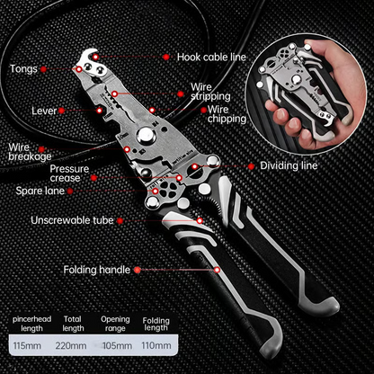 ⚡️2025 Year-End Promotion⚡️New Upgrade 18-in-1 Multifunctional Folding Pliers