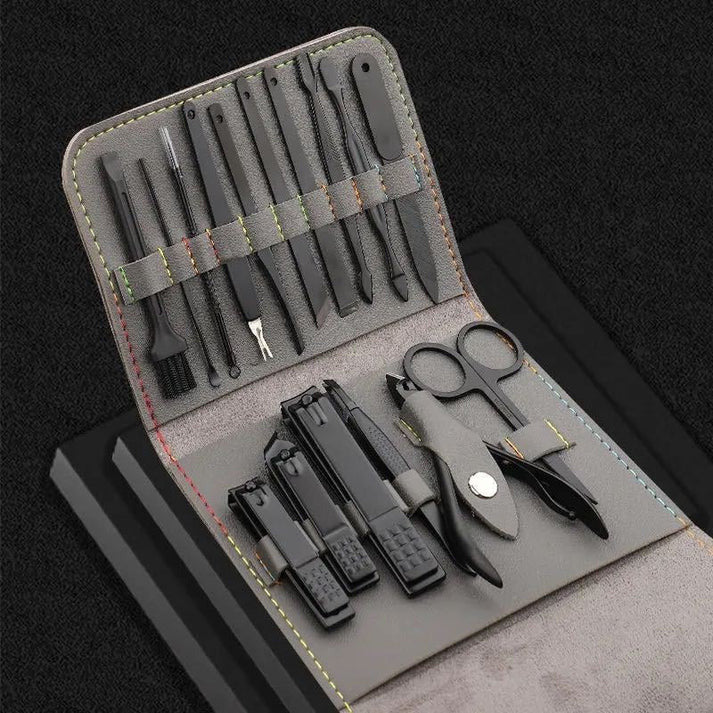 Slumblr® Good-Looking Foldable Stainless Steel Nail Clipper Set