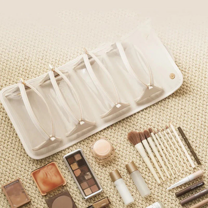 TO DAY 49% OFF Leather Waterproof Cosmetic Bag