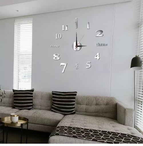 🔥Hot Sale - 48% OFF 🔥MODERN DIY PUNCH-FREE WALL CLOCK