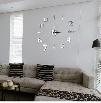 🔥Hot Sale - 48% OFF 🔥MODERN DIY PUNCH-FREE WALL CLOCK