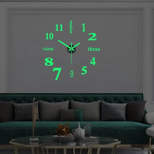 🔥Hot Sale - 48% OFF 🔥MODERN DIY PUNCH-FREE WALL CLOCK