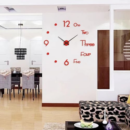 🔥Hot Sale - 48% OFF 🔥MODERN DIY PUNCH-FREE WALL CLOCK