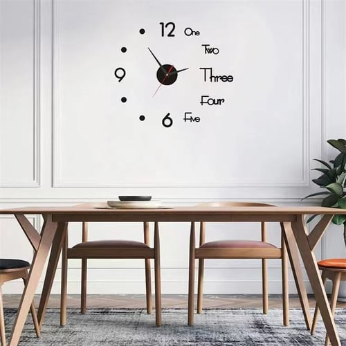 🔥Hot Sale - 48% OFF 🔥MODERN DIY PUNCH-FREE WALL CLOCK
